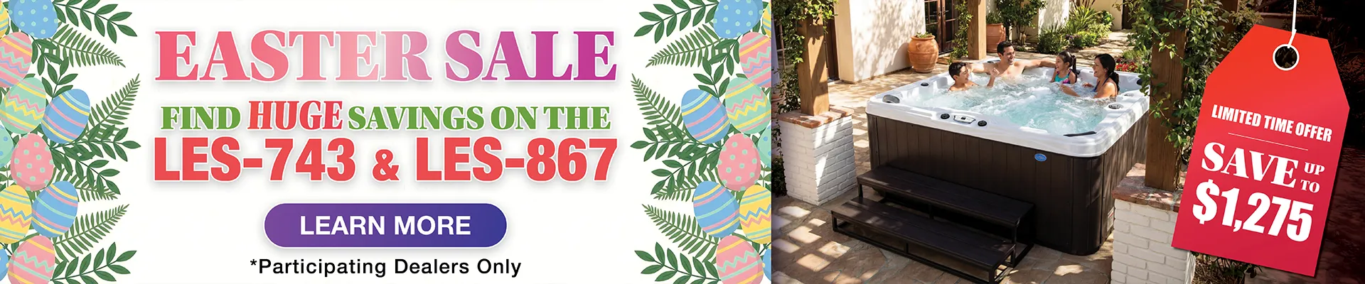 Calspas hot tub being used in a family setting - Goldsboro